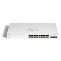 CBS220-24P-4X Cisco L2-Managed Gigabit POE Switch 24 Port, 4 SFP+