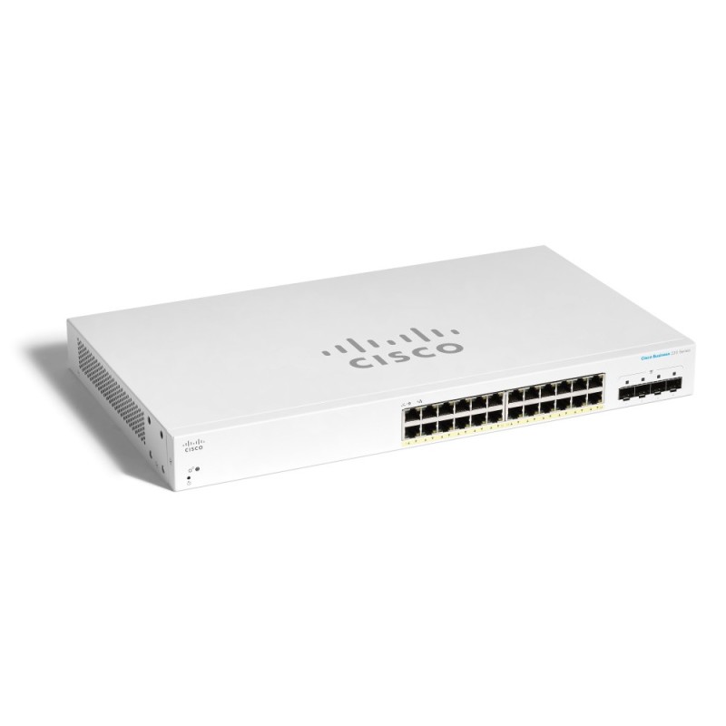 CBS220-24FP-4X Cisco L2-Managed Gigabit POE Switch 24 Port, 4 SFP+