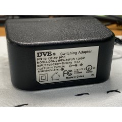 DVE DSA-24PFD-15 12VDC-2A Switching Adapter 12VDC 2A 24W สำหรับอุปกรณ์ Network