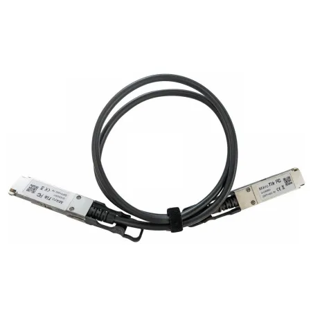 Mikrotik Q+DA0001 สาย DAC + QSFP Module สำหรับเชื่อมต่อ Port QSFP+ ความเร็ว 40Gbps สายยาว 1 เมตร