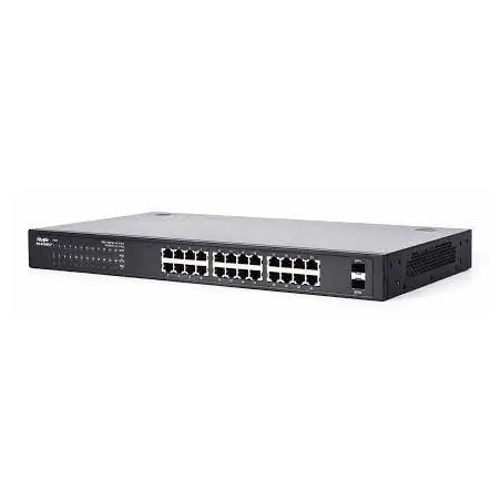 RG-S1826G-P Ruijie UnManaged Gigabit POE Switch 24 Port, POE 370W