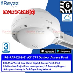 Reyee RG-RAP6262(G) Wi-Fi 6 Outdoor Wireless Access Point ax 1775Mbps, Port Gigabit
