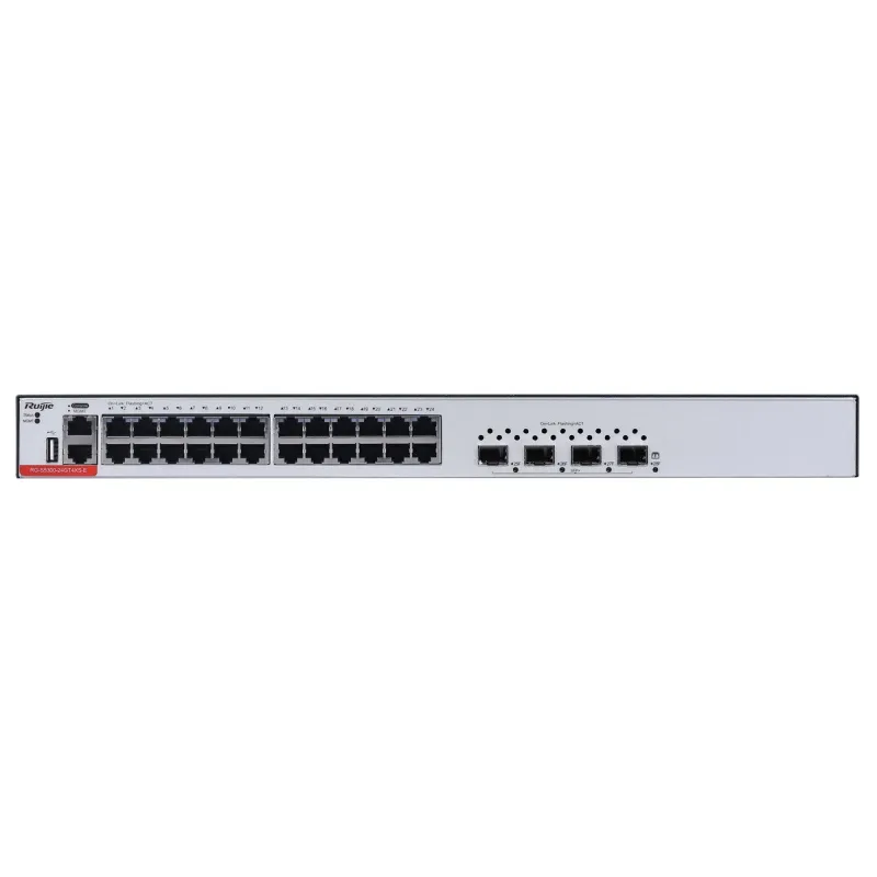 Ruijie RG-S5310-24GT4XS-P-E L3-Managed POE Switch 24 Port, 4 Port SFP+