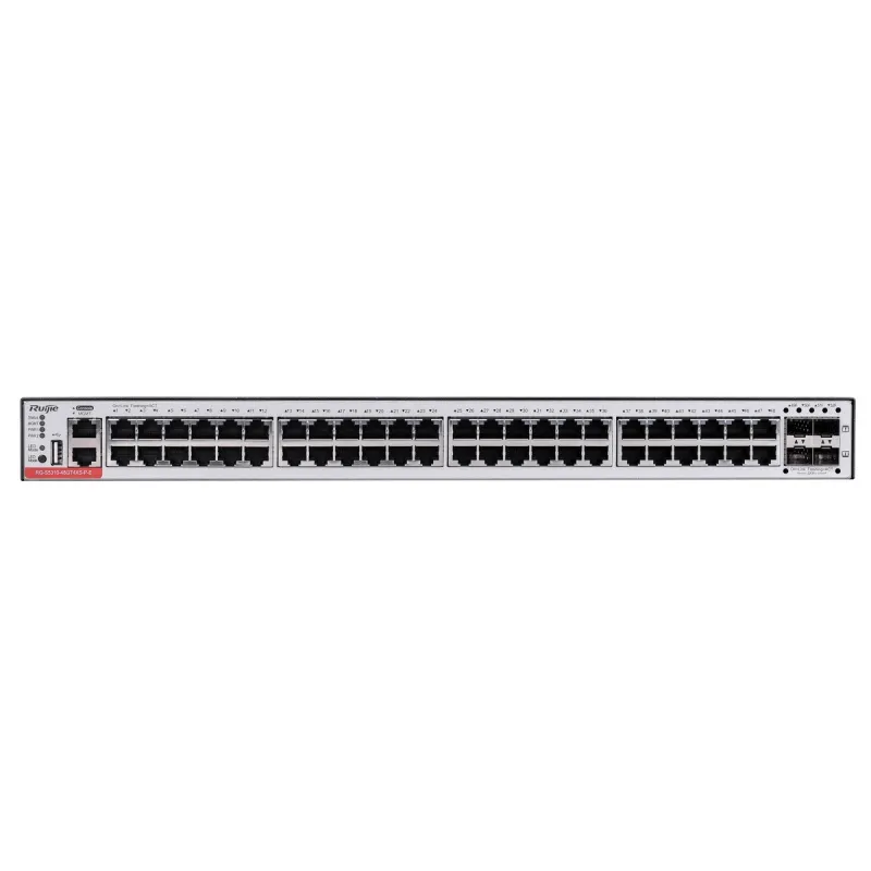 Ruijie RG-S5310-48GT4XS-P-E L3-Managed POE Switch 48 Port, 4 Port SFP+