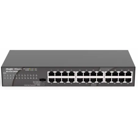 RG-ES124GD Reyee Unmanaged Gigabit Switch 24 Port แบบ Rack