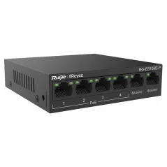 RG-ES106D-P Reyee POE Switch 6 Port จ่ายไฟ 4 Port 58W