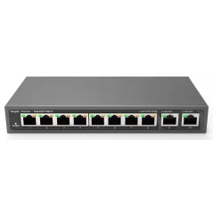 RG-ES110D-P POE Reyee Switch 10 Port 100Mbps, 2 Uplink Gigabit POE 110W