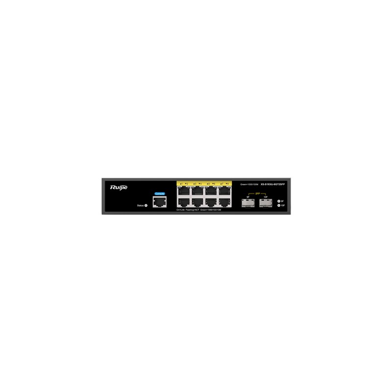 Ruijie XS-S1930J-8GT2SFP L2-Managed Gigabit Switch 8 Port, 2 Port SFP