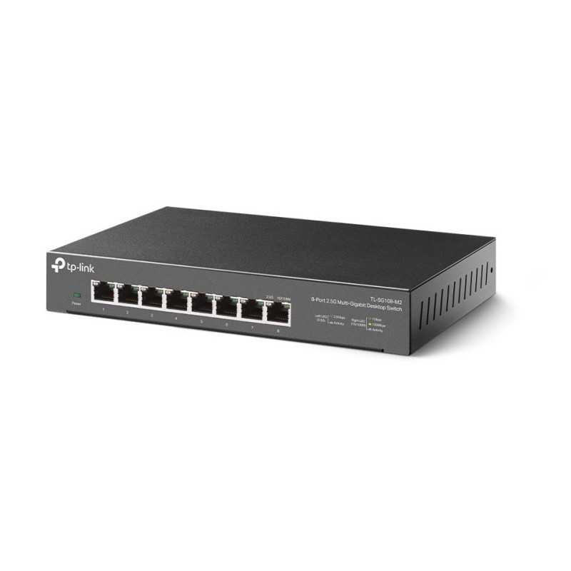 TLSG108M2 TPLink MultiGig Switch 8 Port 1/2.5 Gigabit