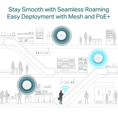 EAP650 TP-LINK AX3000 Ceiling Mount WiFi-6 Access Point