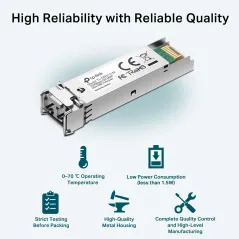 TP-Link TL-SM311LM SFP Module Multi-mode Fiber LC/UPC 550m