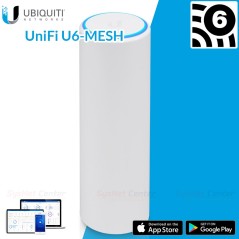 U6-Mesh Ubiquiti Access Point WiFi 6 Mesh 4x4 MIMO 160MHz, 5.3Gbps