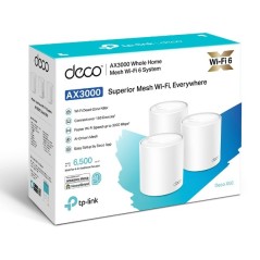 TP-LINK Deco X50 (Pack-3) AX3000 Whole Home Mesh WiFi 6 System