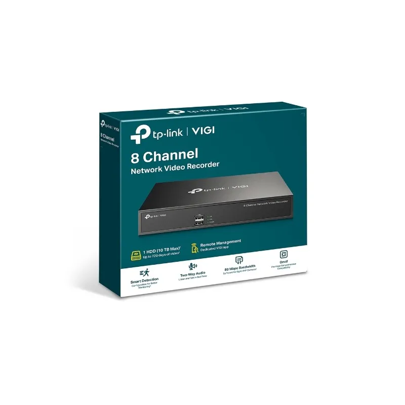 VIGI NVR1008H TP-Link VIGI 8 Channel Network Video Recorder