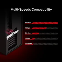TP-Link TX401 10 Gigabit PCI Express Network Adapter Slot แบบ PCI-Express