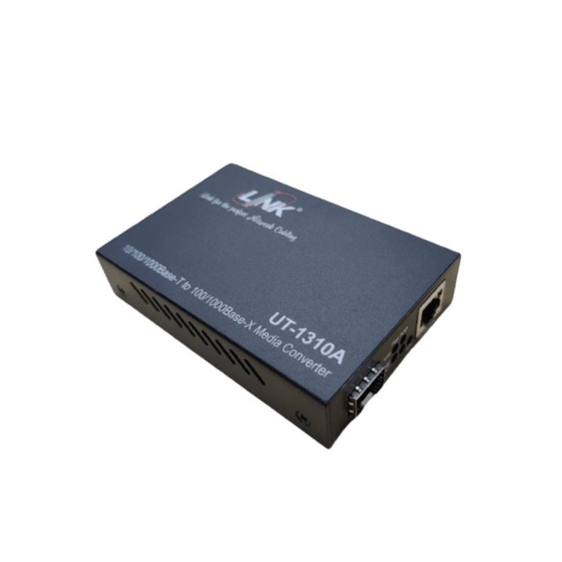 LINK UT-1310A GIGABIT ENHANCE CONVERTER, SFP Slot