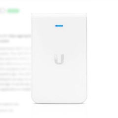 U6-IW Ubiquiti UniFi In-Wall Access Point แบบติดผนัง เทคโนโลยี WiFI 6 , 4 Port Lan Gigabit