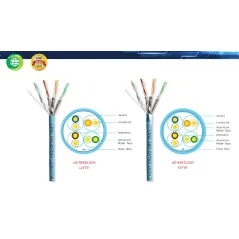 สายแลน Cat6A Link US-9267LSZH F/FTP XG 500 MHz LSZH, 305M.