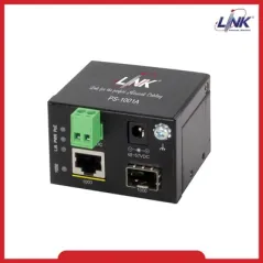 Link PS-1001A 1-Port 1000 Mbps MINI Industrial PoE Switch 1 GE (PoE), 1 SFP (GE)