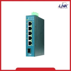 Link Link PS-3140 5-Port Lite Managed Industrial Gigabit PoE SWITCH 4 Port POE, 1 SFP