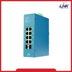 Link Link PS-3180 8-Port Lite Managed Industrial Gigabit PoE SWITCH, 2 SFP