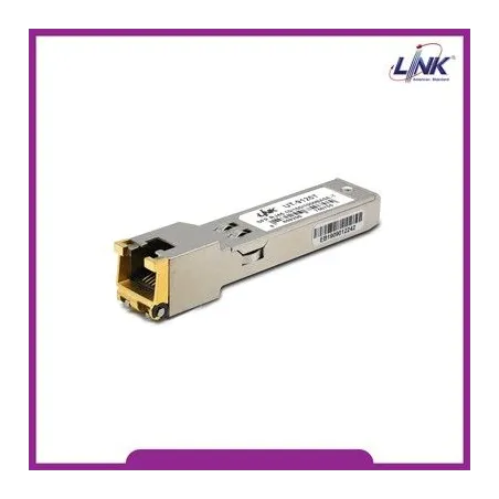 Link UT-9125TSD SFP Mini-GBIC Module 1000Base-T หัวต่อแบบ RJ-45 ตัวเมีย ระยะ 100M