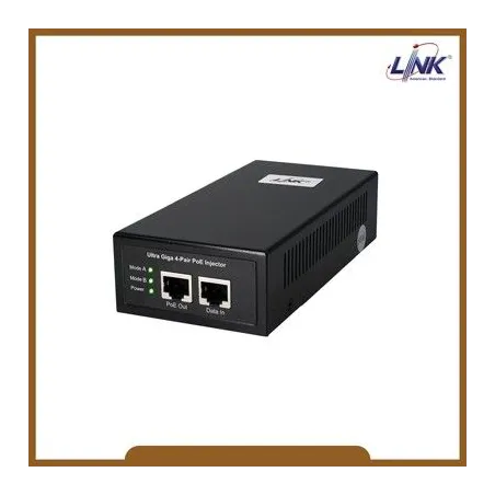 Link PS-8616 Gigabit POE+ 60W Injector with PD Detection 802.3bt