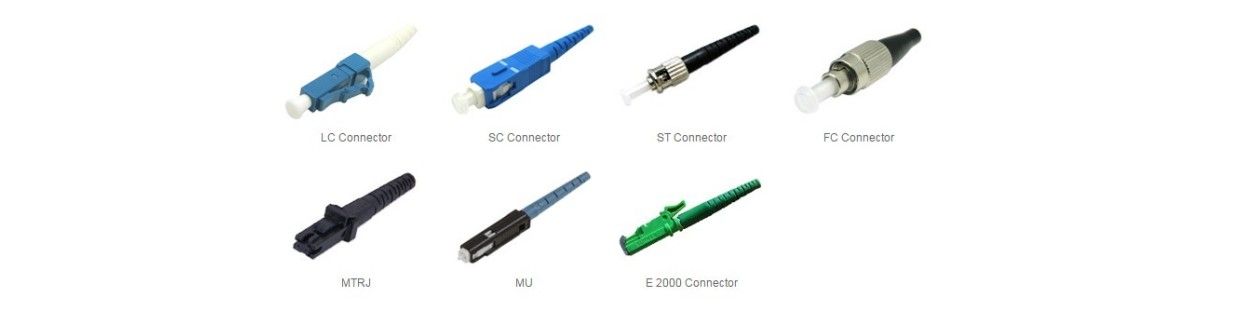 Fiber Optic Connector หัวต่อ/หัวแปลง Fiber Optic LC, SC, ST และ FC