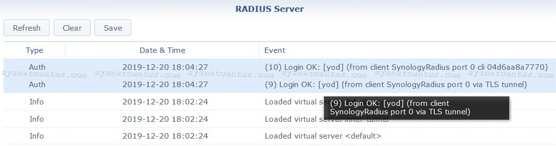 Aruba Instant On Radius Server