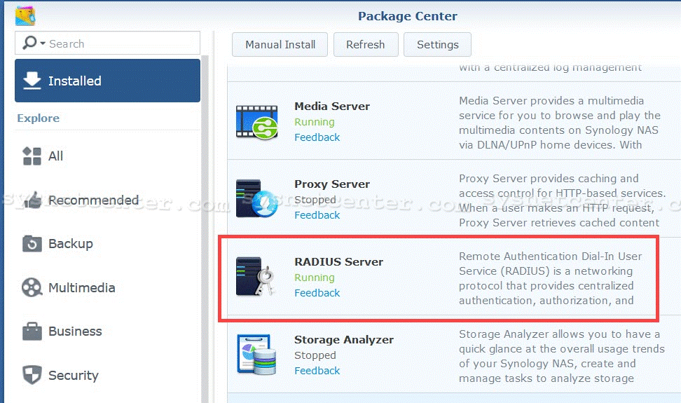 Aruba Instant On Radius Server