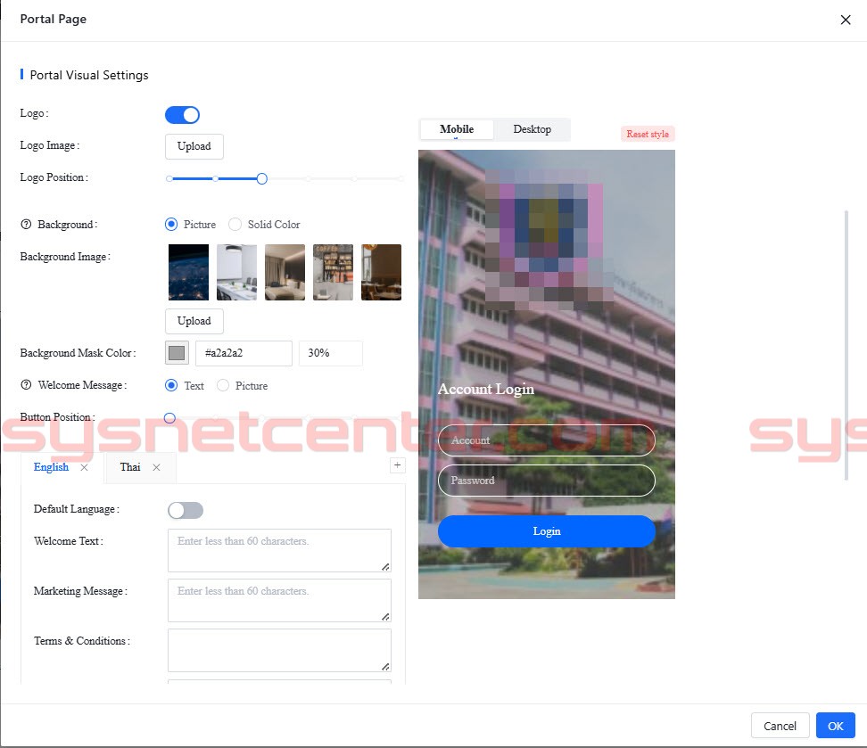 ระบบ WIFI งานโรงเรียนขนาดใหญ่นักเรียน 2000 คน