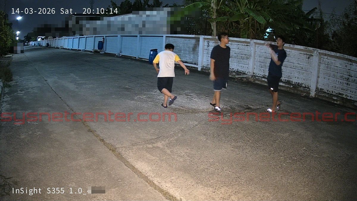 งานติดตั้งกล้องวงจรปิด TP-Link VIGI พร้อมภาพทดสอบกลางวัน-กลางคืน งานติดตั้งกล้องวงจรปิด TP-Link VIGI พร้อมภาพทดสอบกลางวัน-กลางคืน