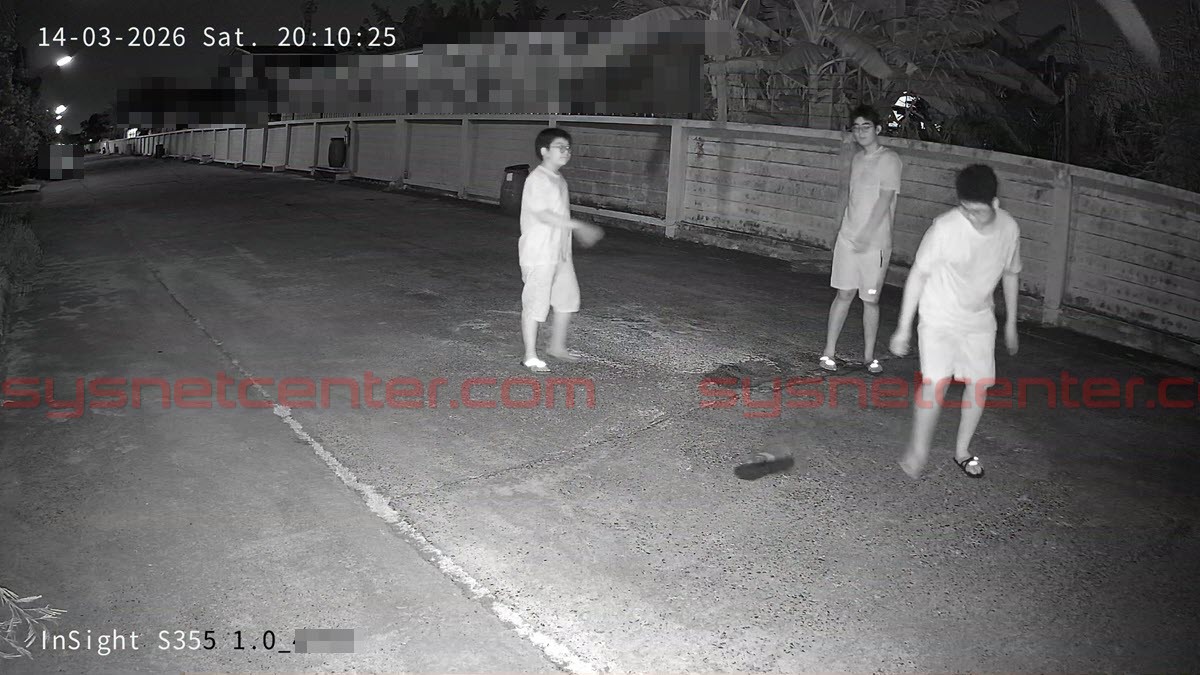 งานติดตั้งกล้องวงจรปิด TP-Link VIGI พร้อมภาพทดสอบกลางวัน-กลางคืน งานติดตั้งกล้องวงจรปิด TP-Link VIGI พร้อมภาพทดสอบกลางวัน-กลางคืน