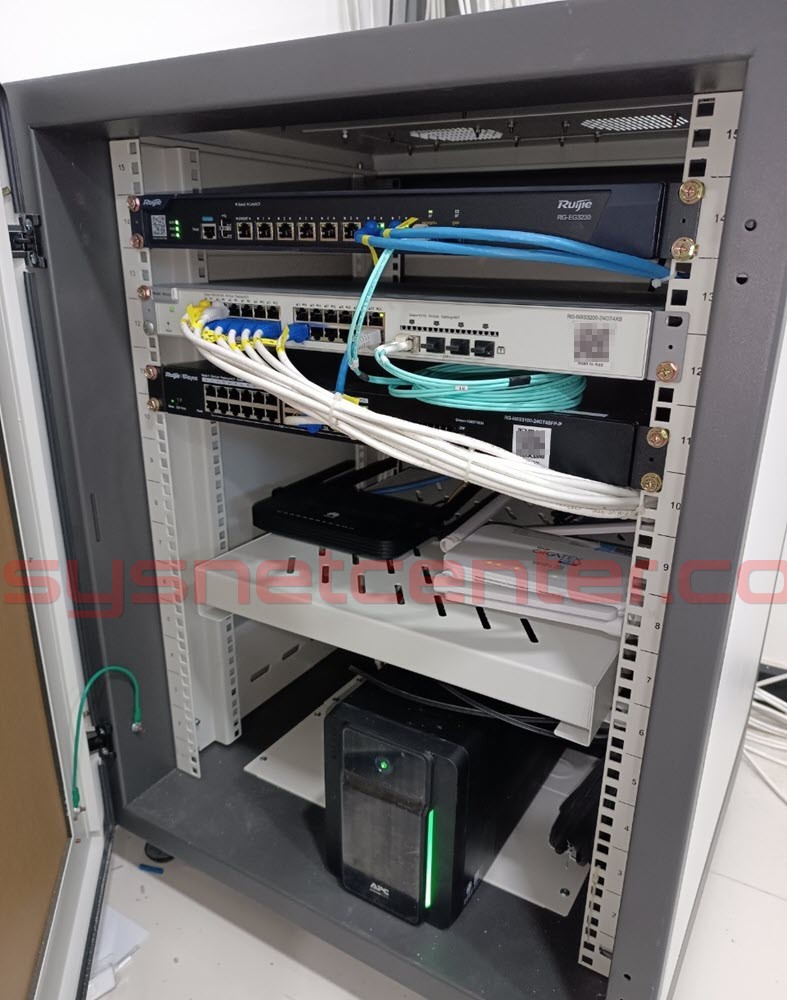 งานระบบ WIFI ในหอพักขนาด 50 ห้อง