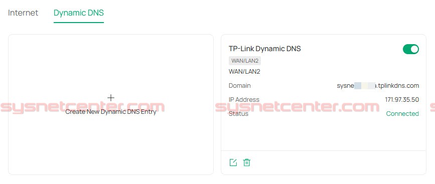 การตั้งค่า TP-Link Dynamic DNS บน Omada Fusion