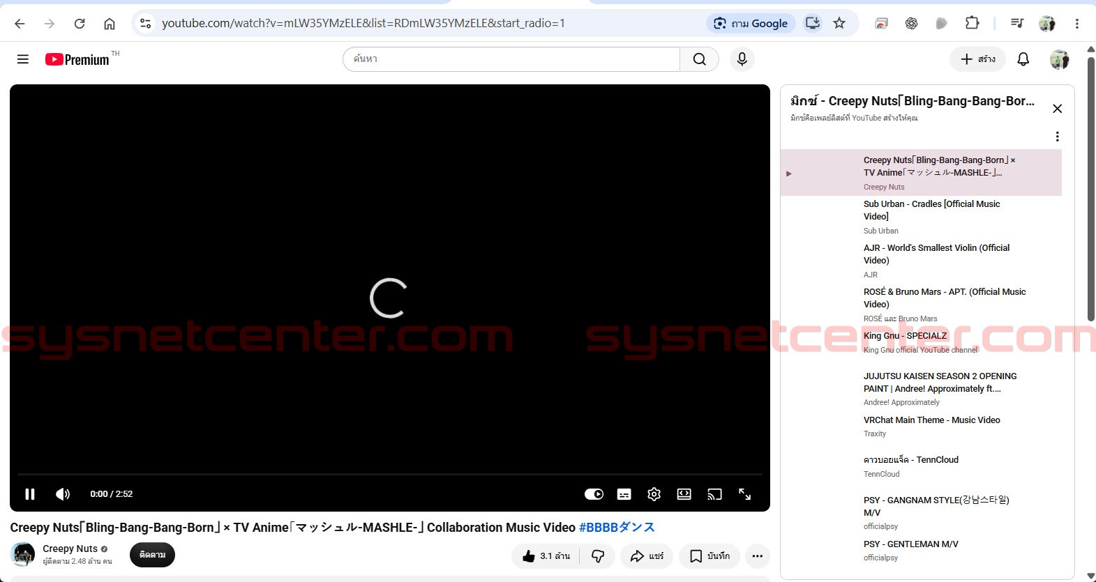 ผลทดสอบ Block YouTube ผ่าน Application ACL