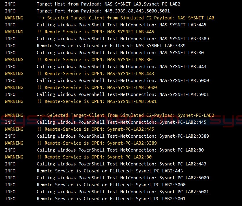 Malware ตรวจสอบ Service ที่เปิดอยู่