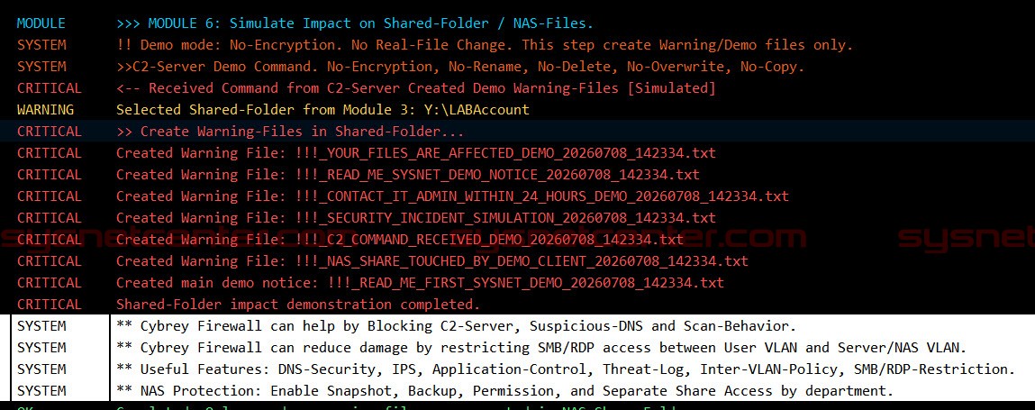 Malware เริ่มโจมตี