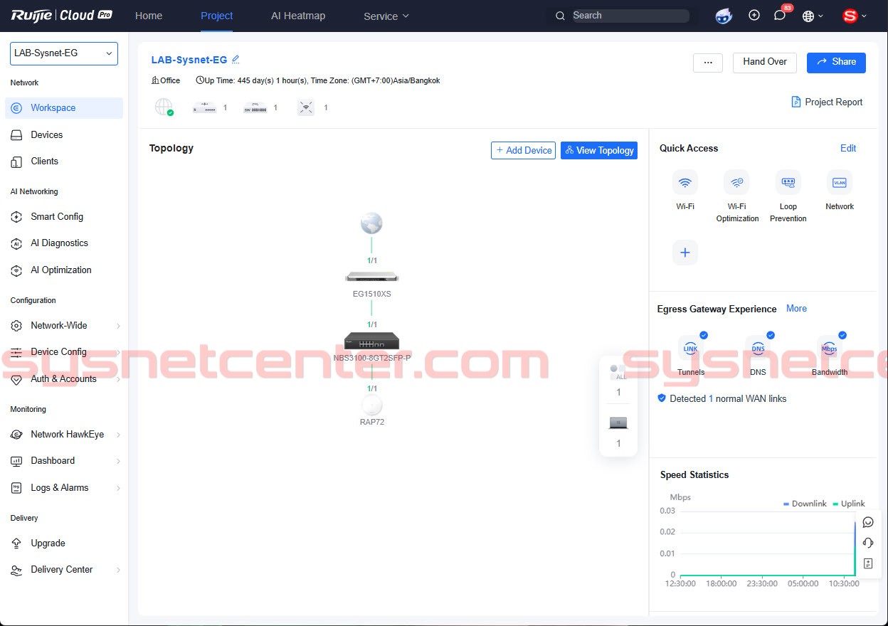 วิธีแยก Guest VLAN ด้วย Reyee Gateway และ Access Point