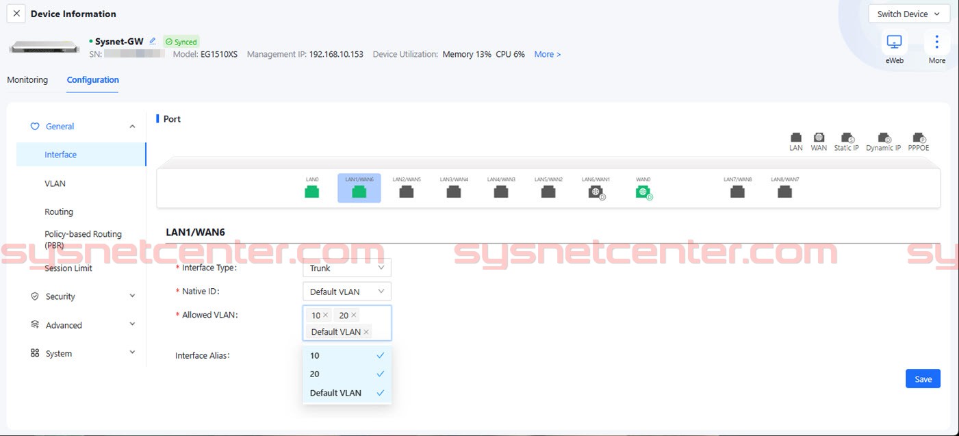 วิธีแยก Guest VLAN ด้วย Reyee Gateway และ Access Point