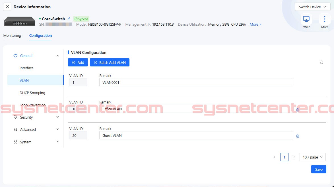 วิธีแยก Guest VLAN ด้วย Reyee Gateway และ Access Point