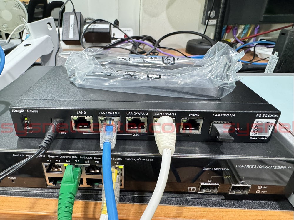 Review ทดสอบใช้งาน Reyee RG-EG406XS Router