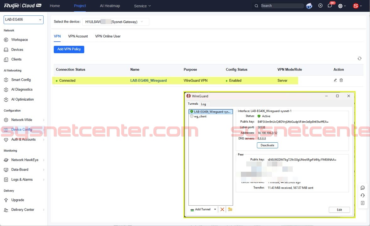 Review ทดสอบใช้งาน Reyee RG-EG406XS Router