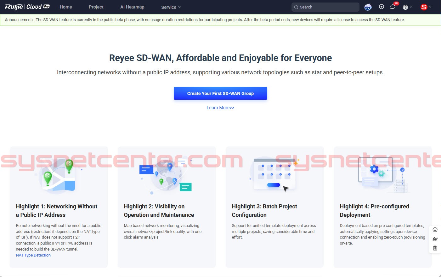 Review Reyee SD-WAN Solution, Reyee AnyLink, NAT Traversal