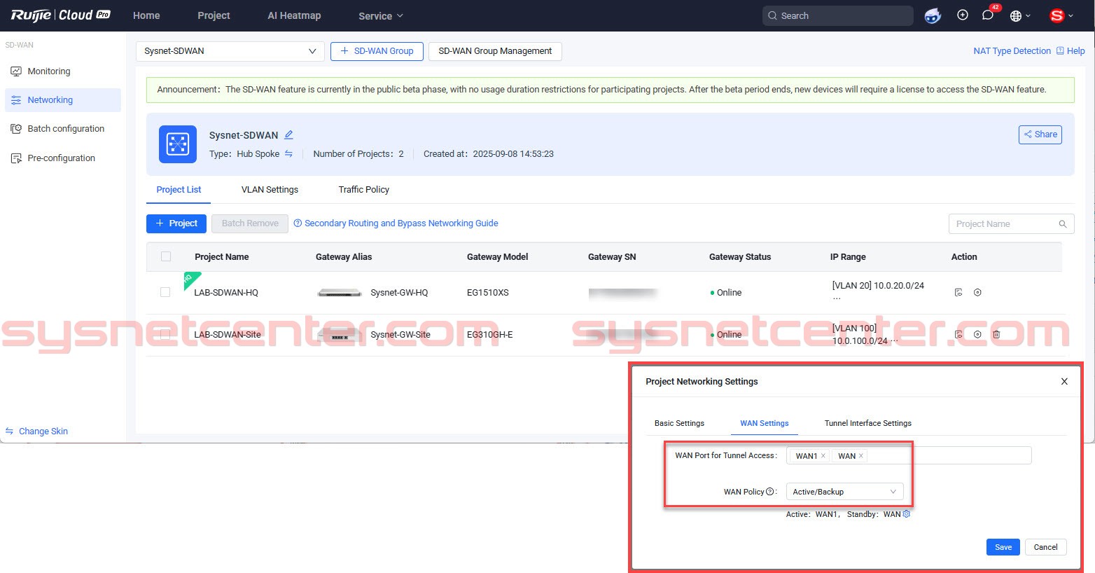 Review Reyee SD-WAN Solution, Reyee AnyLink, NAT Traversal