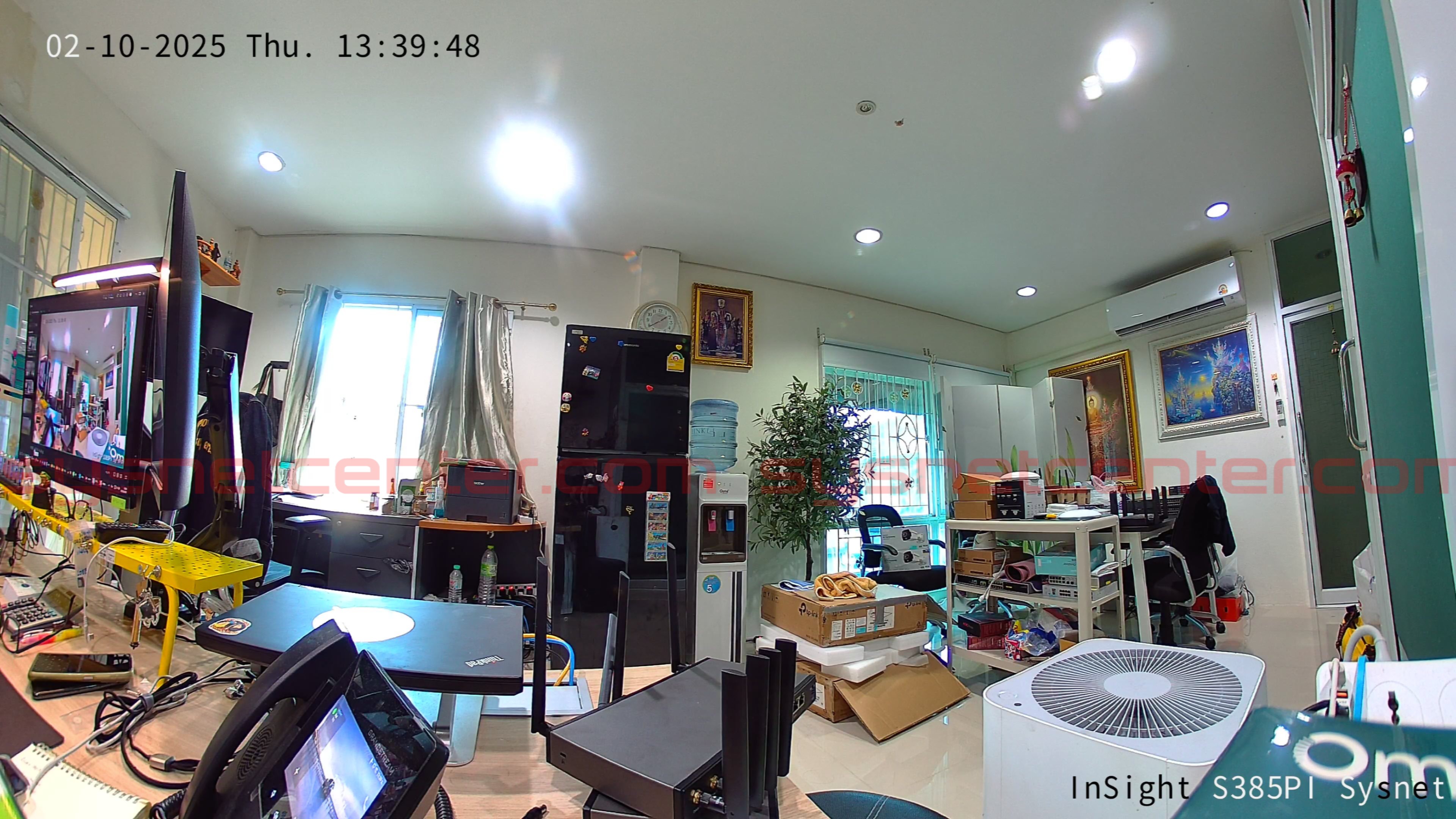 Review VIGI Insight S385Pi Outdoor ภาพกลางวัน