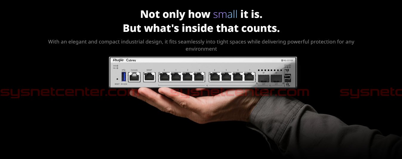 RG-CF10S-LTE Ruijie Cybrey Next-Generation Firewall 6-8Gbps