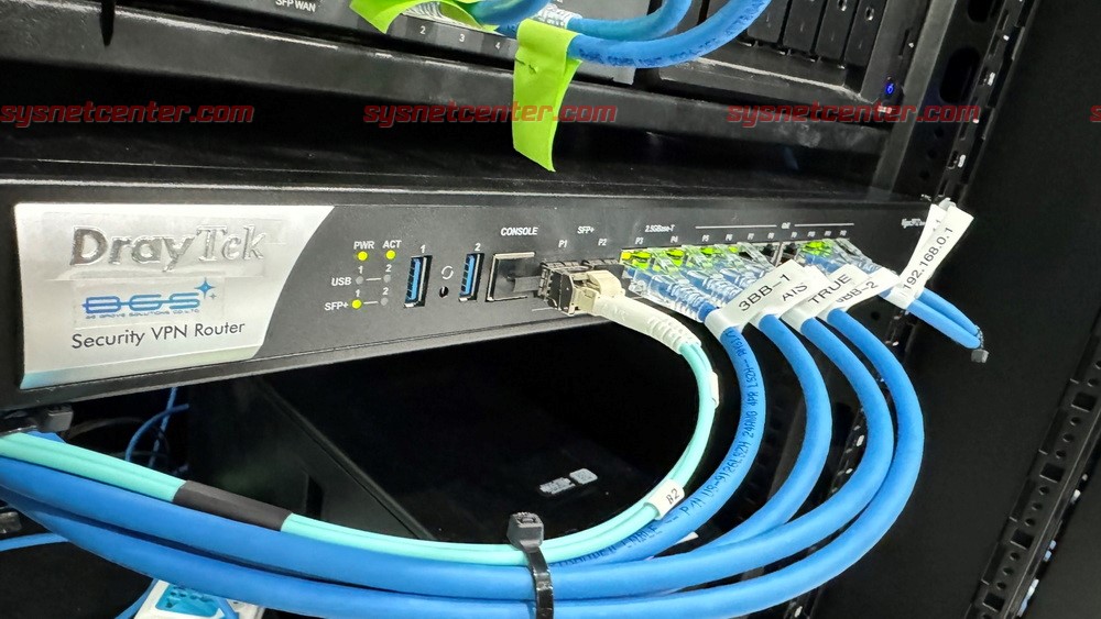 านระบบเครือข่าย เชื่อมต่อ Client ด้วย Fiber Optic ความเร็ว 10Gbps