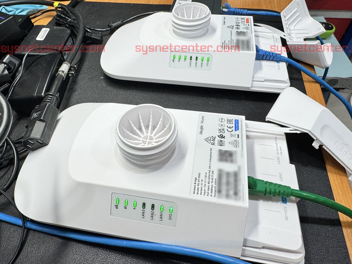 Review Reyee RG-EST350G Wireless Bridge จับคู่อัตโนมัติ รองรับ TDMA