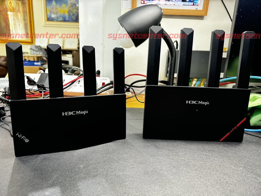 Review H3C Magic NX30 WIFI-6 Router Test Speed 900Mbps